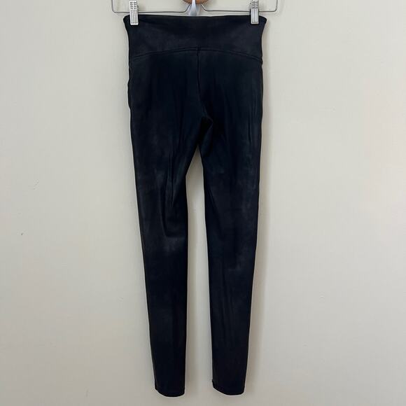 SPANX Faux Leather Leggings Black Size Small - Picture 5 of 12